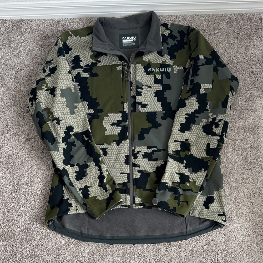 KUIU Guide Digital Camo Zip Jacket